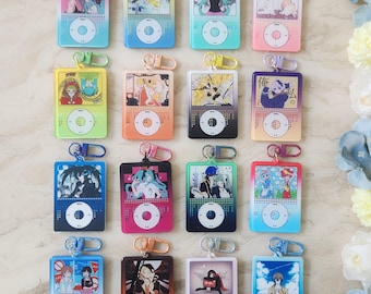 Vocaloid Songs Ciondoli per iPod / Portachiavi in acrilico / Miku Teto Gumi Kaito Luka Rin Len IA vFlower