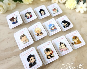 AA/DGS Enamel Pins | Ace Attorney | Apollo Justice | TGAA