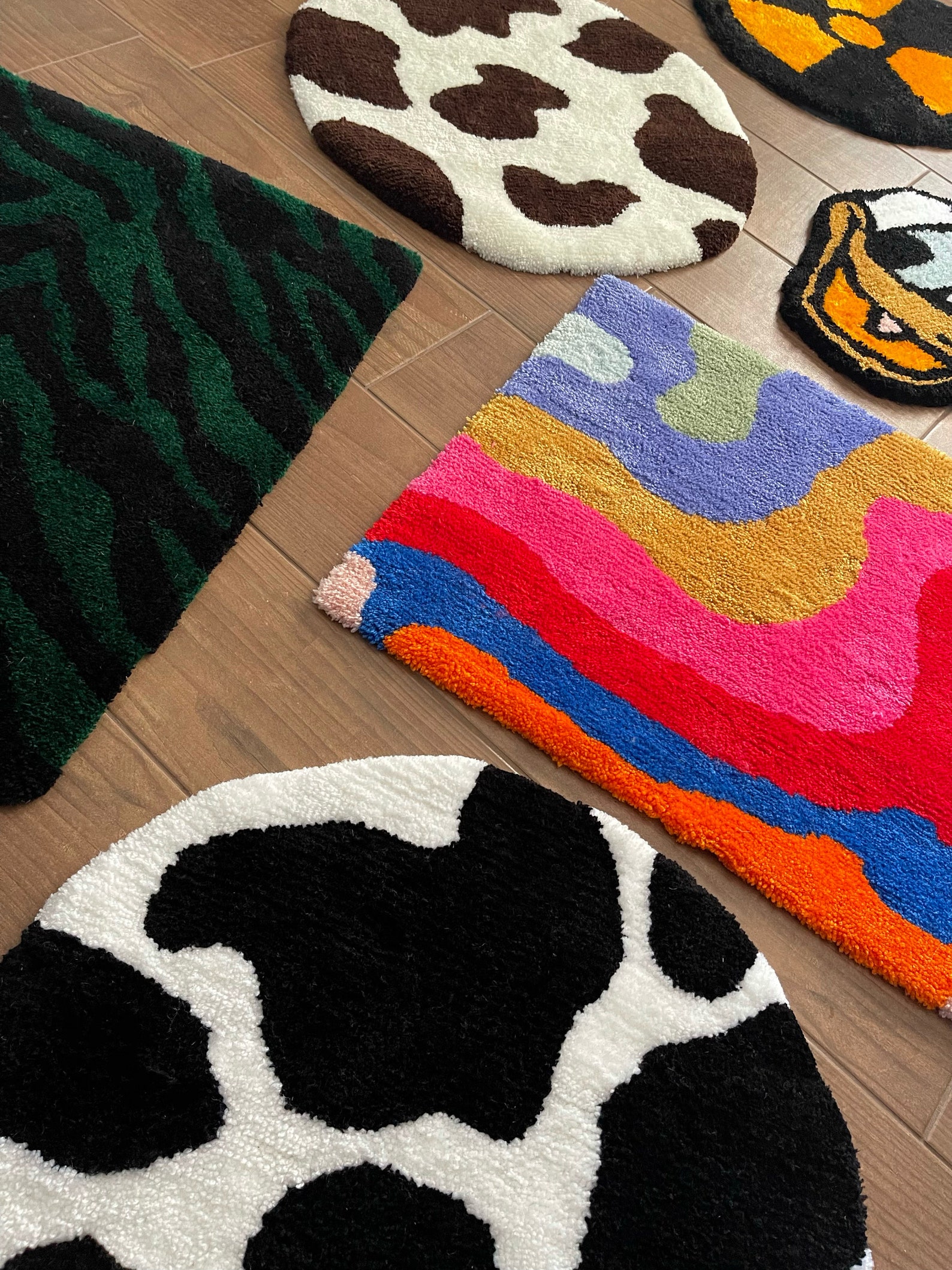 Custom Tufted Rugs Handmade Personalized Accent Rugs for Etsy