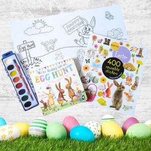 Kid&#39;s Easter Gift | Toddler Easter Basket | Children&#39;s Easter Book and Activities