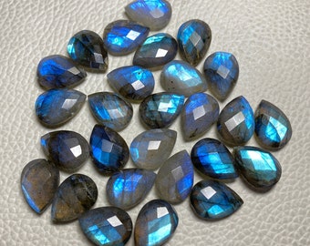 Supreme Top Grade Quality 100/% Natural Labradorite Pear Shape Cabochon Loose Gemstone For Making Jewelry 30 Ct 24X18X8 mm JMK-5996
