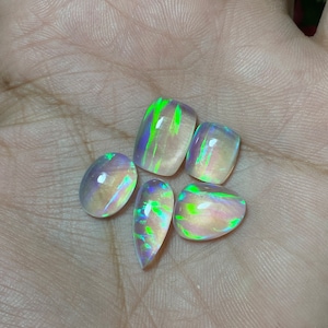 AURORA OPAL Doublet Lot - Amazing Aurora Opal Gemstone - Multi Flashy Aurora Opal Loose Gemstone Lot - Wholesale Mix Shape Gemstone.