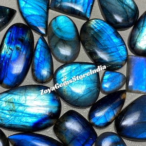 Bulk Labradorite Cabochons for Stunning Handcrafted Jewelry, Variety of Shapes & Sizes, Ideal for Crafters and Jewelry Designers, Great Deal