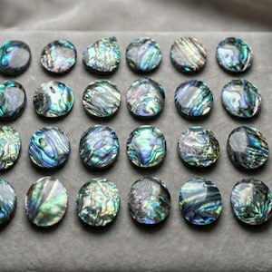 Abalone Shell Cabochons - Mix Form, Schmuckherstellung