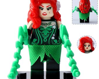 Lego Poison Ivy - Etsy UK