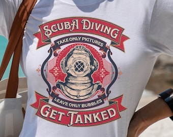 Taucher-Liebhaber-Shirt | Tiefseetaucher | Tauchlehrer Liebhaber | Tauchen Geschenk | Taucherhemd | Taucherhemd | Taucher Geschenk