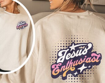 Retro Christian Shirt, Christian Sweatshirt, Bible Verse Shirt, Trendy Christian Shirt, Jesus Apparel, Faith Based Shirt, Jesus Revolution