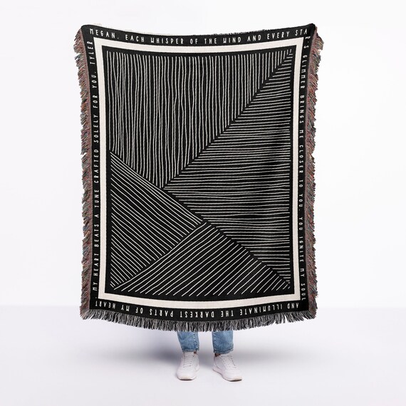 Custom woven tapestry blanket hotsell