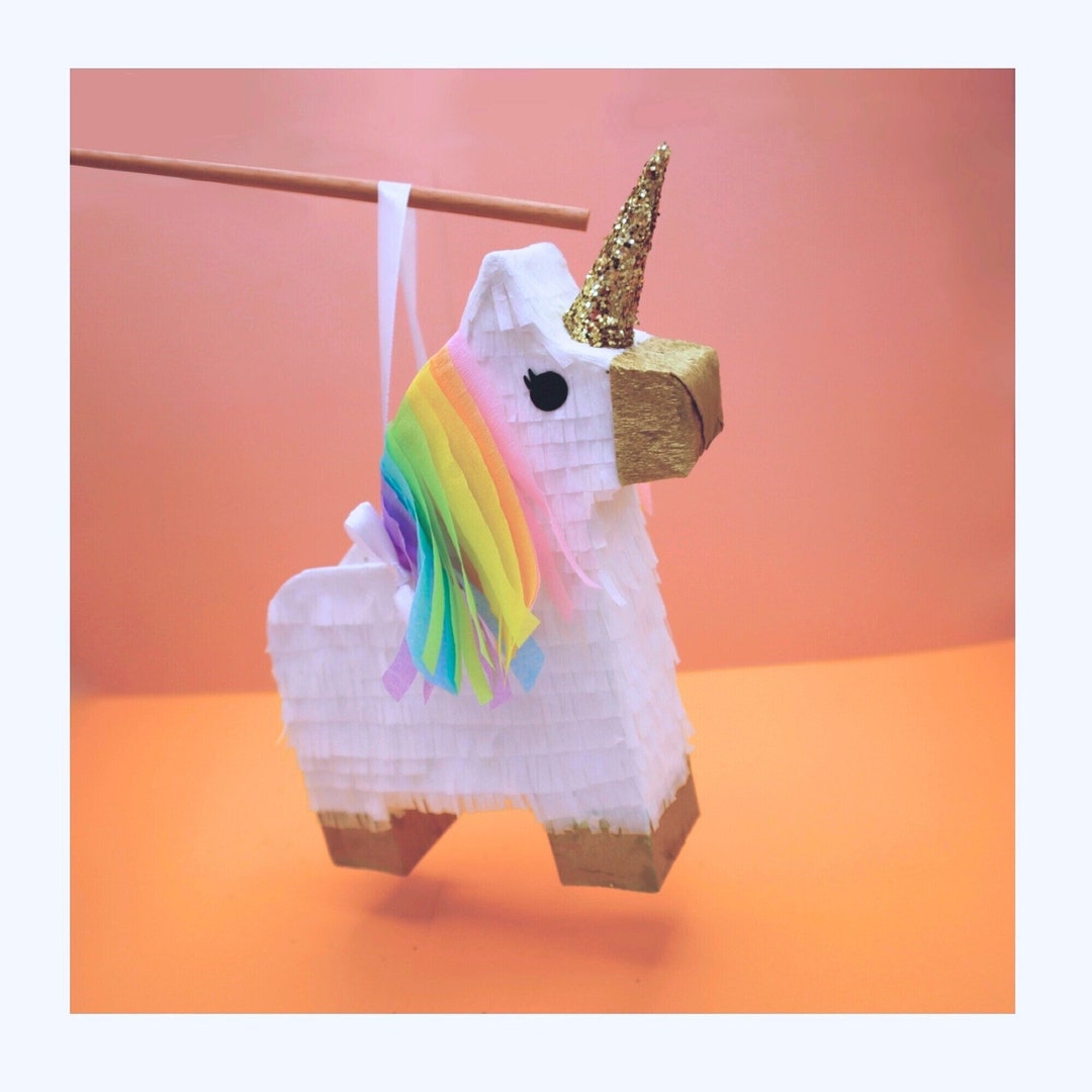 Unicorn Pinata Rainbow Birthday Unicorn Party Decorations Rainbow Mini