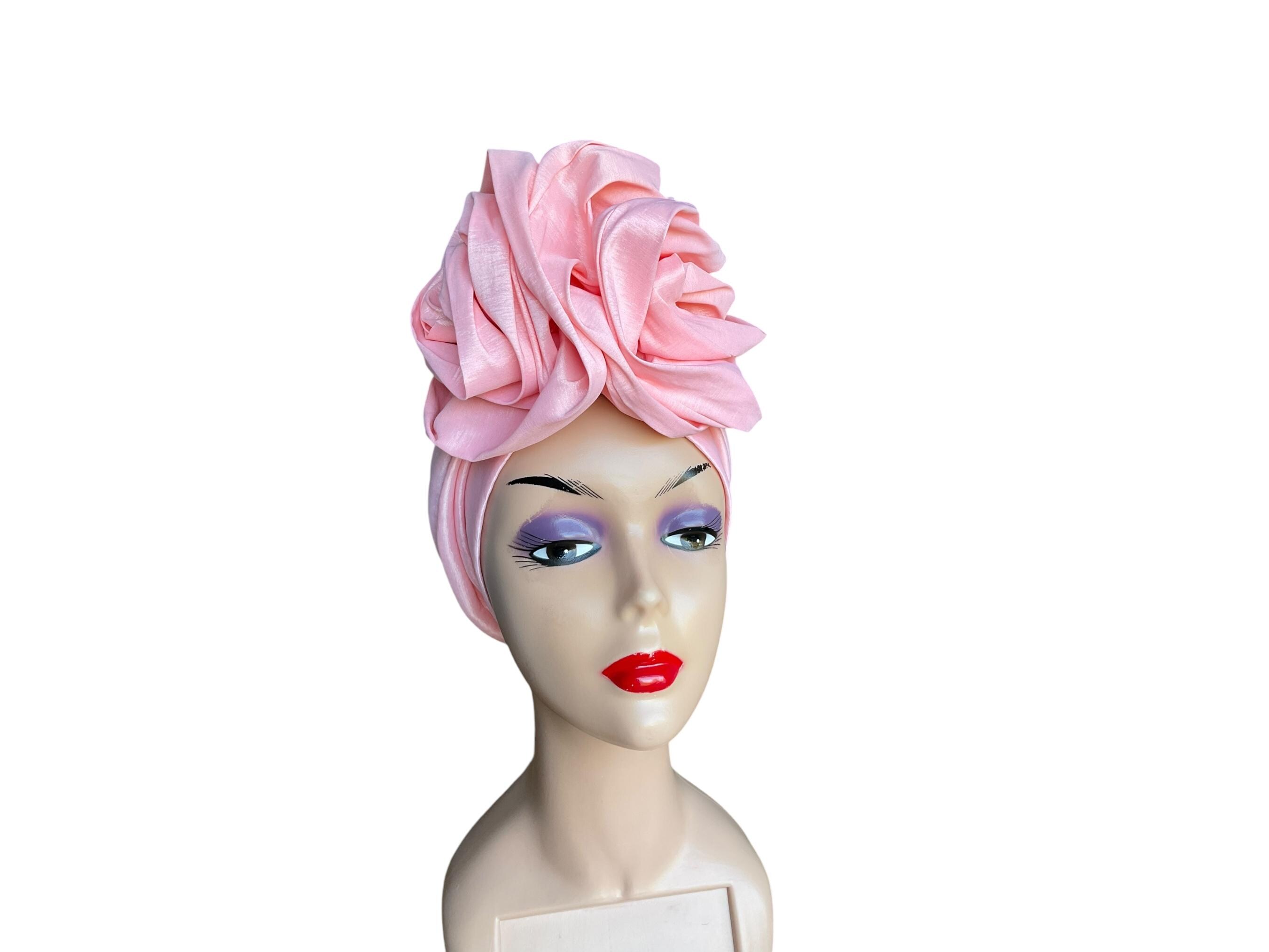 Pre Tied Double Bow Turban for Woman | Stylish Pre Styled 
