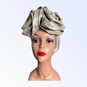 Pre tied Double Bow Turban For Woman |Auto  Gele Turban | Stylish Pre Styled Head Wrap | Gala Turban | Wedding Party Head tie.