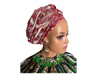 Autogele for women, Yoruba Party Head tie, Nigerian Damask headwrap, Pretied scarfs, African Wedding headscarf, Igbo brides, asoebi gele hat