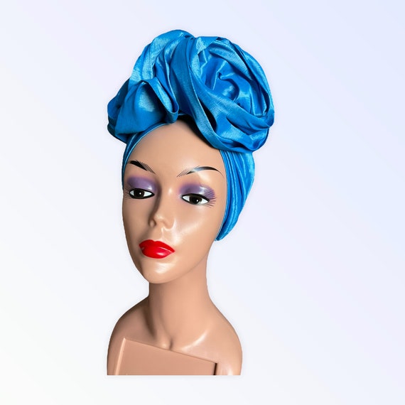 Pre Tied Double Bow Turban for Woman | Stylish Pre Styled 
