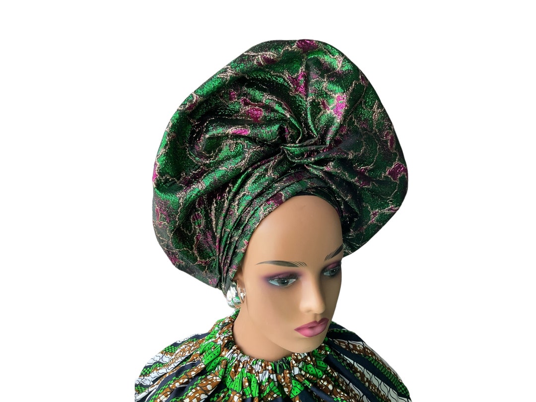 Foulard de fête africain pour femme, cravate de mariage