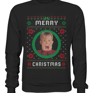 Kevin Home Alone Merry Christmas - Basic Sweatshirt