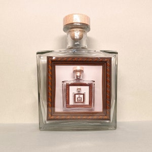 Droste Impossible Bottle, Collectable Art, Fathers day, The person that has everything, Man cave.