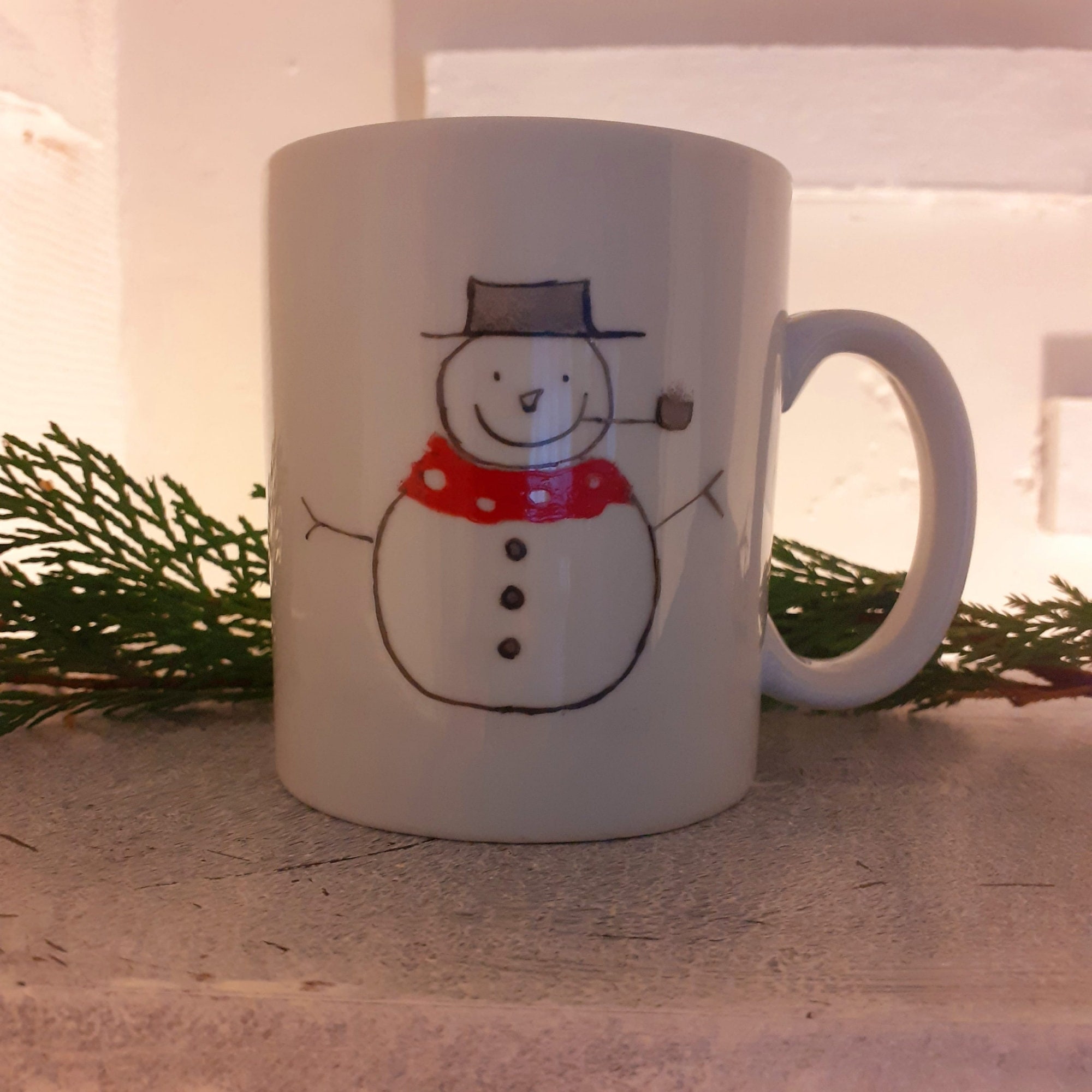 Mug de Noël Le Petit Bonhomme Neige