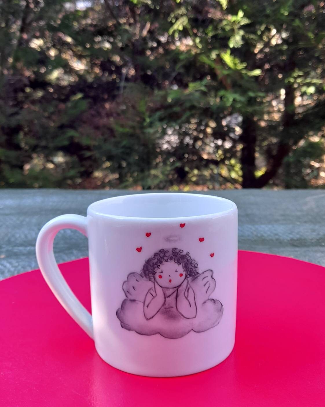 Mug St Valentin Cupidon