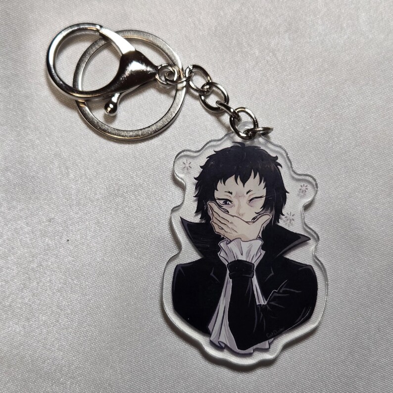 BSD Acrylic Keychains - Etsy