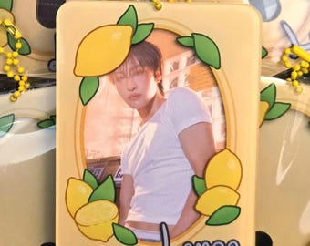 Lemon Acrylic Photo Card Holders
