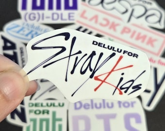 Delulu for K-pop Stickers