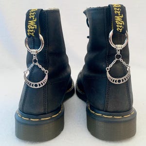 Moon Phases Boot Charms for Doc Martens Charms for Docs Dr Marten Charms Doc Charms