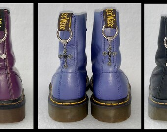 Dr Martens Cross Charms | Crucifix 3 Styles | Doc Charms | DM Boot Shoe Accessories | Doc Accessories | Air Wair Charms | Doc Tag