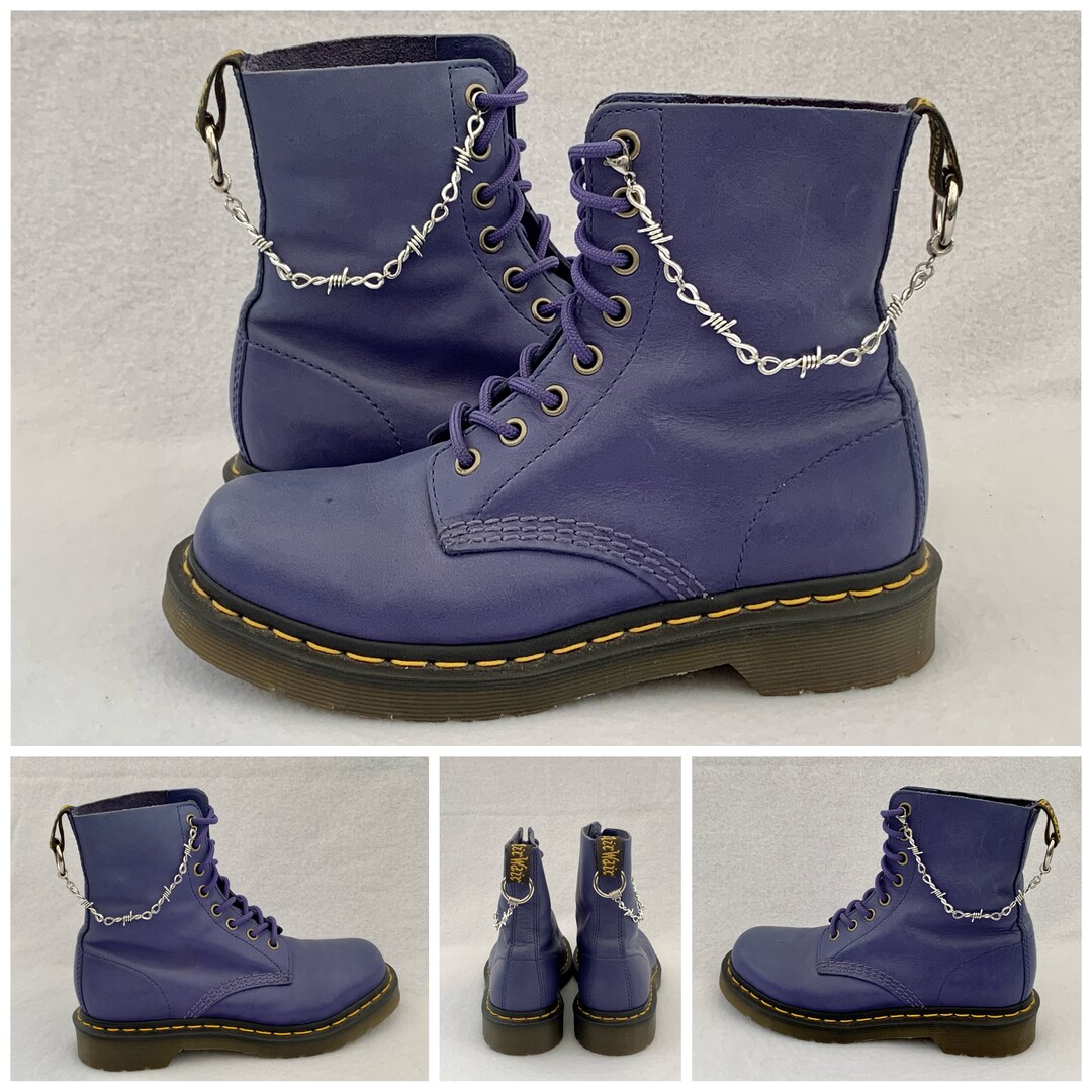 Dr Martens Barbed Wire Chains | DM Boot Accessories | Boot Accessories ...