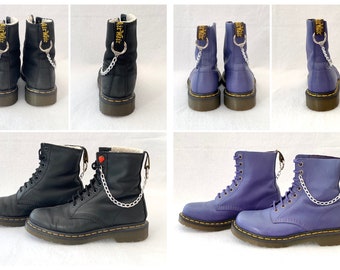 Dr Martens Boot Chains | Doc Chains | Textured Outer Chains | DM Boot Chains | Boot Accessories | Air Wair Chains