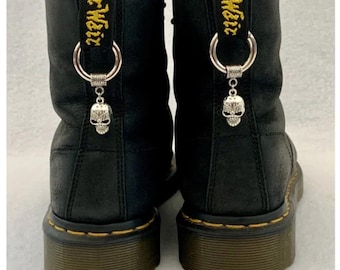 Decorative Skull Boot Charms for Doc Martens Charms for Docs Dr Marten Charms Doc Charms