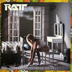 Ratt Invasion of Your Privacy - Etsy