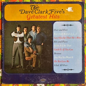 Dave Clark Five Greatest Hits Vinyl LP Record Mono G
