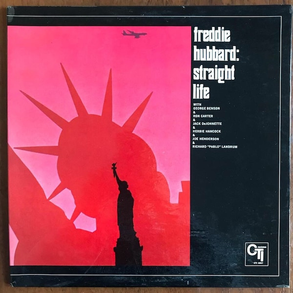 COVER ONLY Freddie Hubbard Straight Life