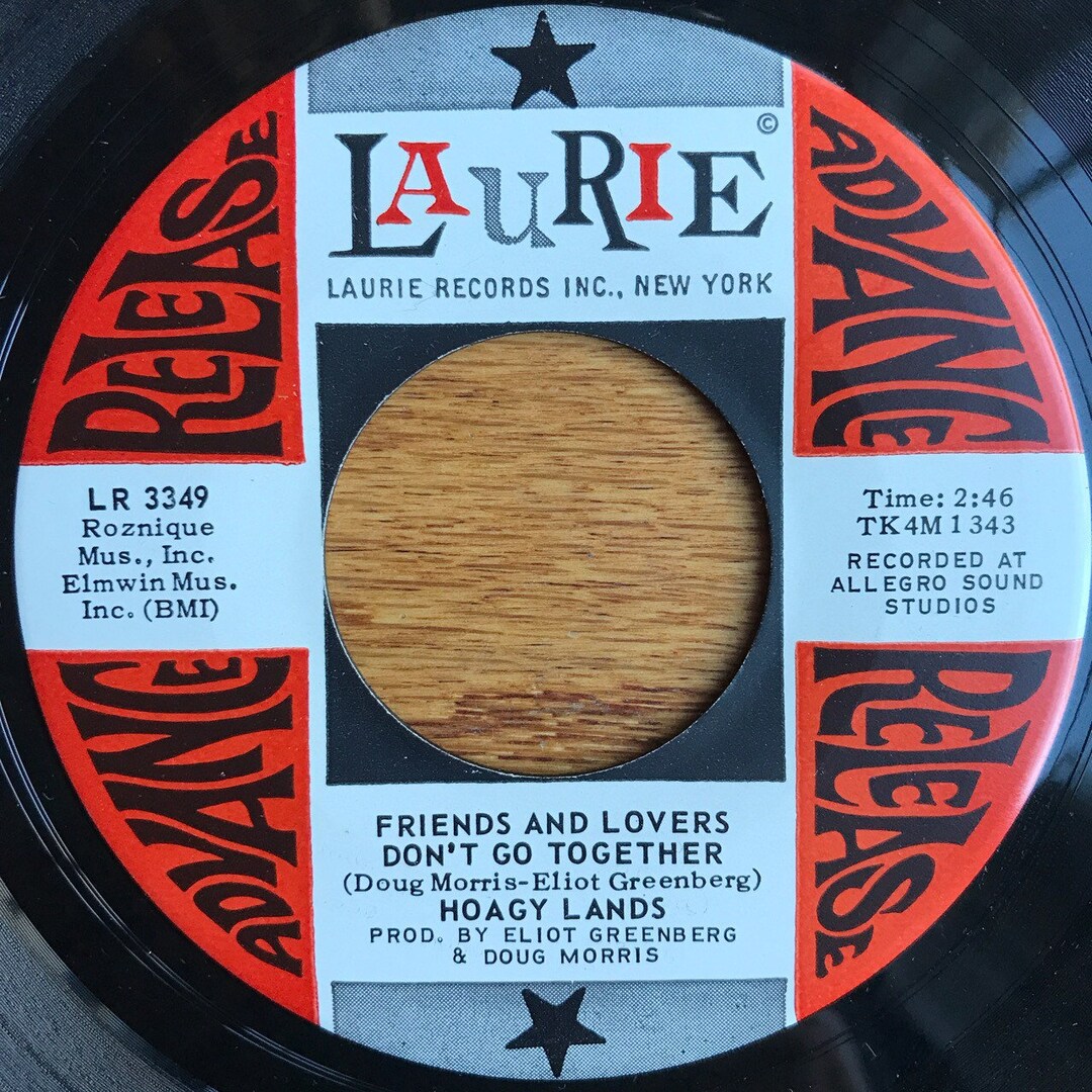 Hoagy Lands Friends and Lovers Dont Go Together / Other Side Etsy