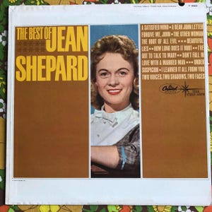 Jean Shepard Best Of Vinyl LP Record VG+