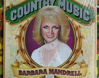 Barbara Mandrell Country Music Vinyl LP Record Shrink VG+