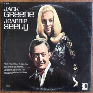 Jack Greene & Jeannie Seely Vinyl LP Record White Label Promo VG+