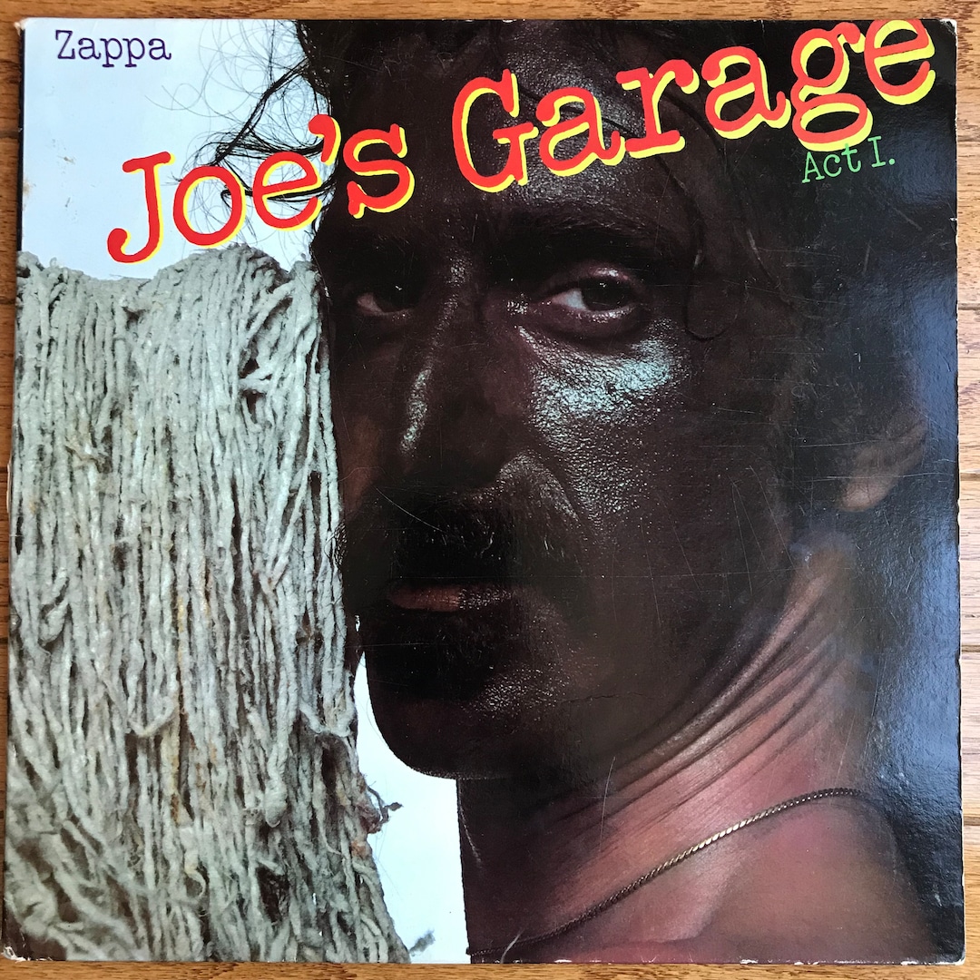 Frank Zappa Joes Garage Vinyl LP Record G Etsy