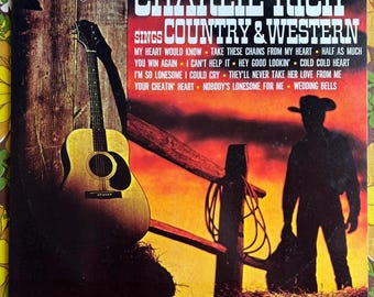 Charlie Rich Sings Country & Western Vinyl LP Record VG+