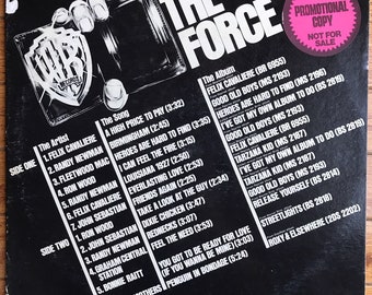 The Force Compilation Vinyl LP Record White Label Promo VG+