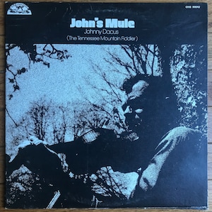 John Dacus Johns Mule Vinyl LP Record G image 1