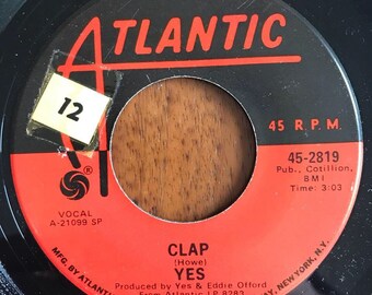 Yes Clap / Your Move 7” 45 RPM Vinyl Record VG