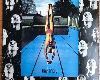 Def Leppard High N Dry Vinyl LP Record VG+
