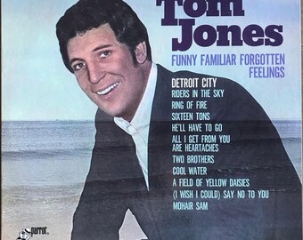 Tom Jones Funny Familiar Forgotten Feelings Vinyl LP Record NM-