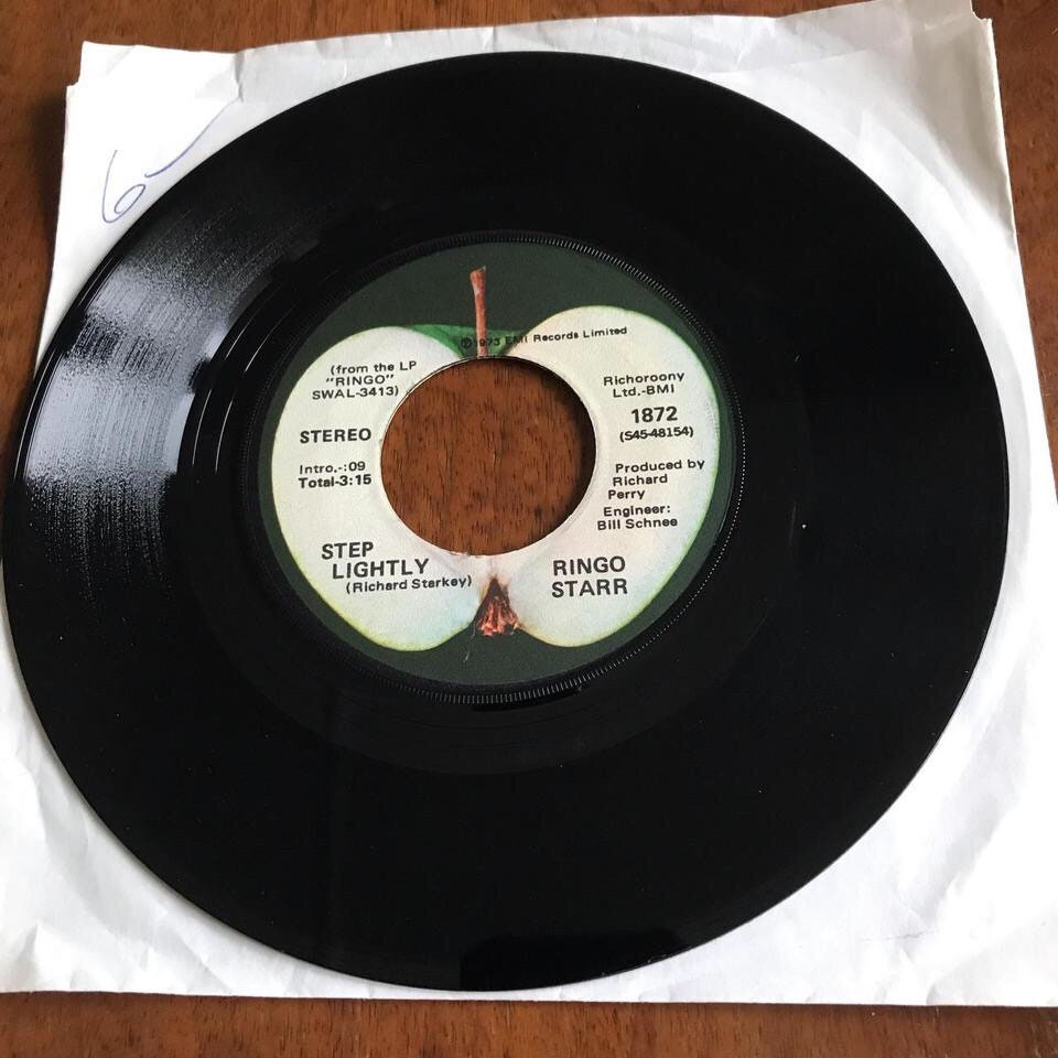 Ringo Starr Oh My My / Step Lightly 7 45 RPM Vinyl Record VG Etsy