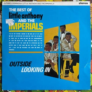Little Anthony & The Imperials Outside Looking In Best Of Vinyl LP Record Import VG
