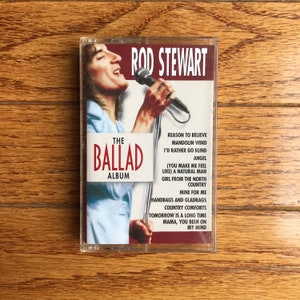 Rod Stewart The Ballad Album Cassette Tape
