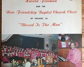 Harold Freeman Blessed Is The Man Vinyl LP Record VG+
