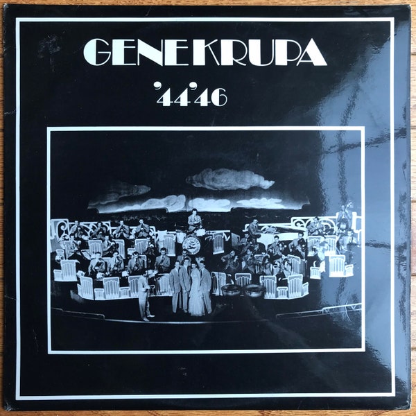 Gene Krupa ‘44’46 Vinyl LP Record UK Import G+