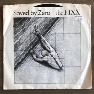 Fixx Saved By Zero / Overboard 7&quot; 45 RPM Vinyl Record VG